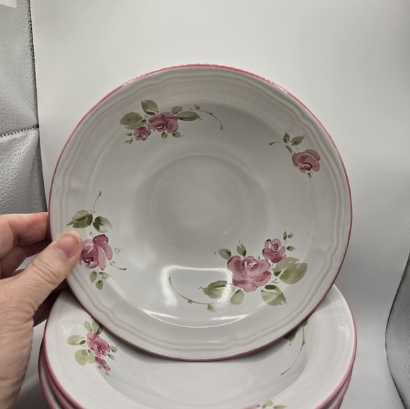 Set Of 4 Vintage Gibson "Roseland" Bowls - Picture 1 of 4